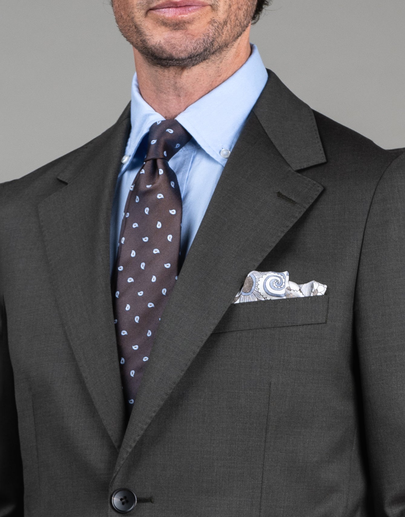 Cyprus Olive Green Twill Suit
