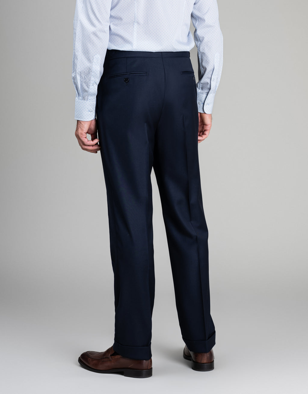 Evans Navy Twill Trouser