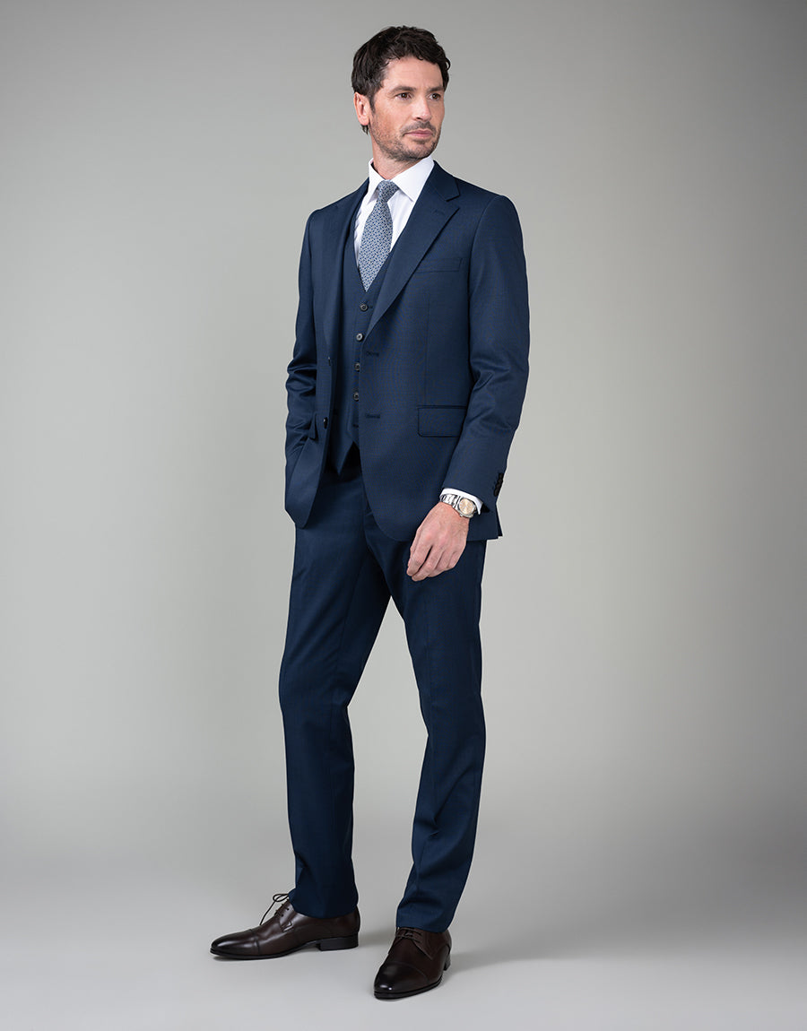 Cooper Blue Nailhead Suit Jacket