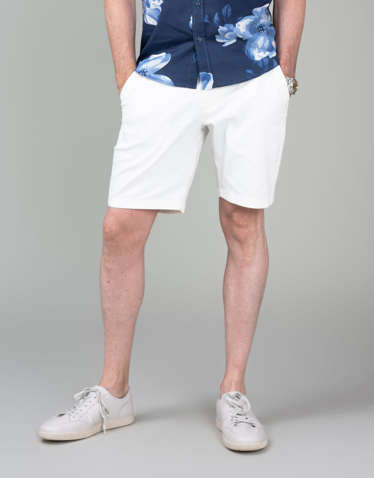 Sumner White Shorts