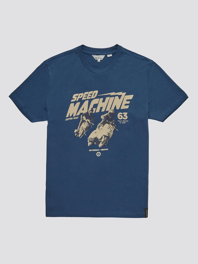 Ben Sherman Speed Machine Dark Blue T-Shirt