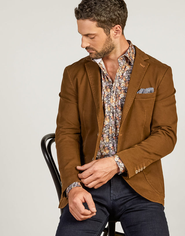 Barbican Brick Floral Print Shirt