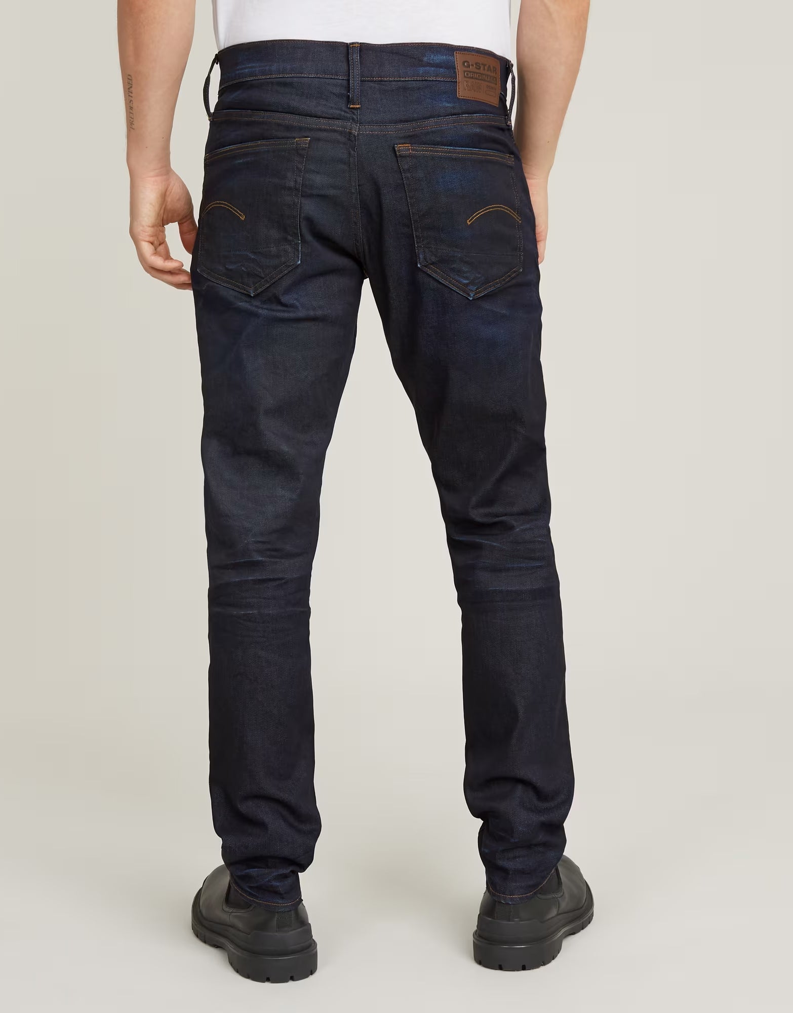 G-Star 3301 Regular Tapered Dark Aged Jeans