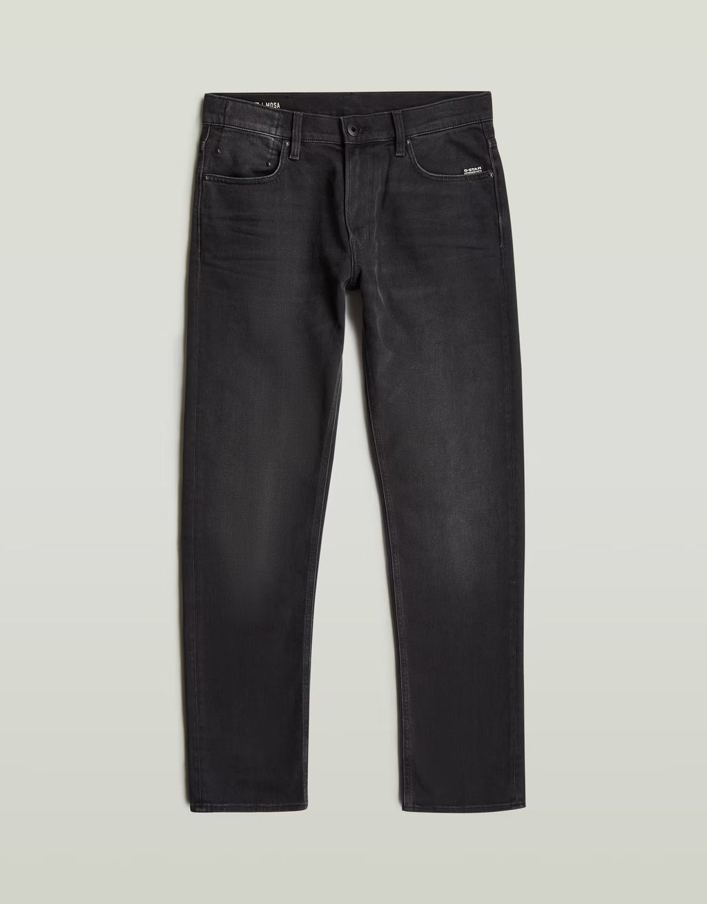 G-Star Mosa Straight Worn In Black Moon Jeans