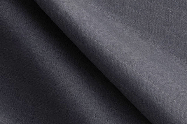 Made To Measure Grey Herringbone Trouser