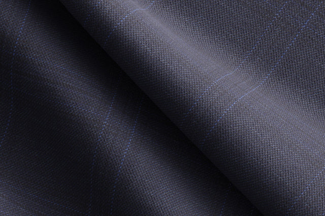 Made to Measure Blue Glen Check Trouser