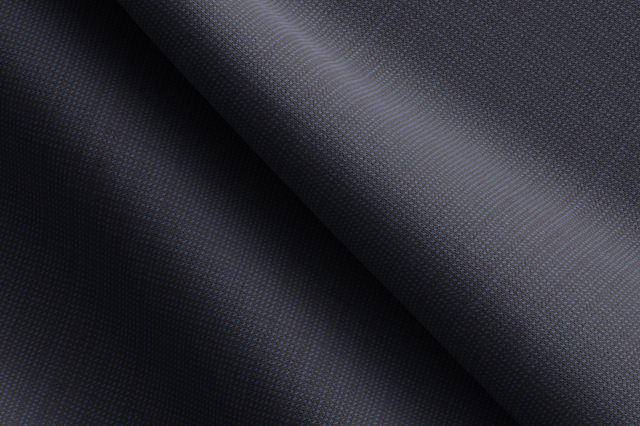 Made to Measure Navy Check Waistcoat