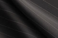 Made to Measure Black Pinstripe Trouser