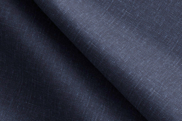 Made To Measure Dark Blue Hatch Texture Blazer