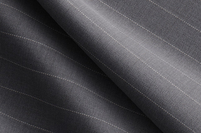 Made to Measure Grey Pinstripe Blazer