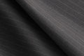 Made To Measure Charcoal Chalk Stripe Trouser