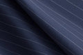 Made To Measure Blue Chalk Stripe Trouser