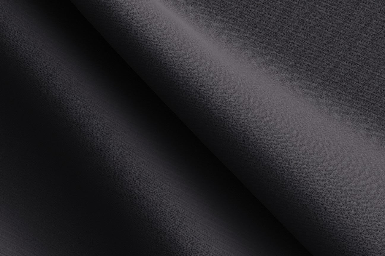 Made to Measure Dark Navy Fine Herringbone Trouser