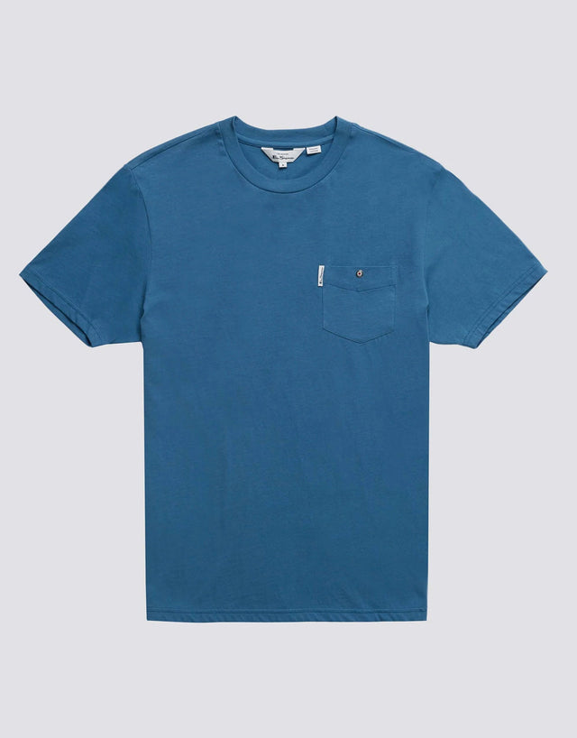 Ben Sherman Signature Pocket Wedgewood Blue T-shirt