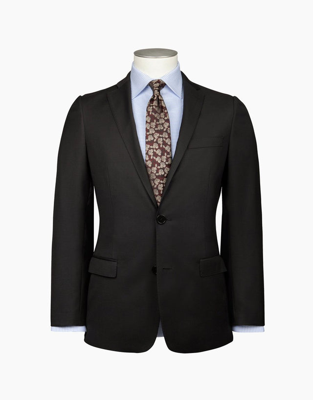 Cumbria Black Twill Suit Jacket