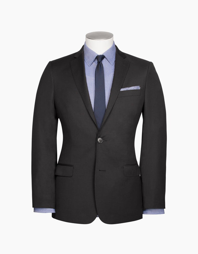 Cumbria Charcoal Microcheck Suit Jacket