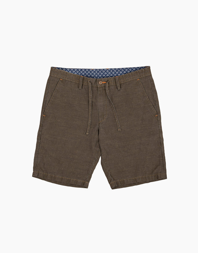 Island Brown Birdseye Shorts