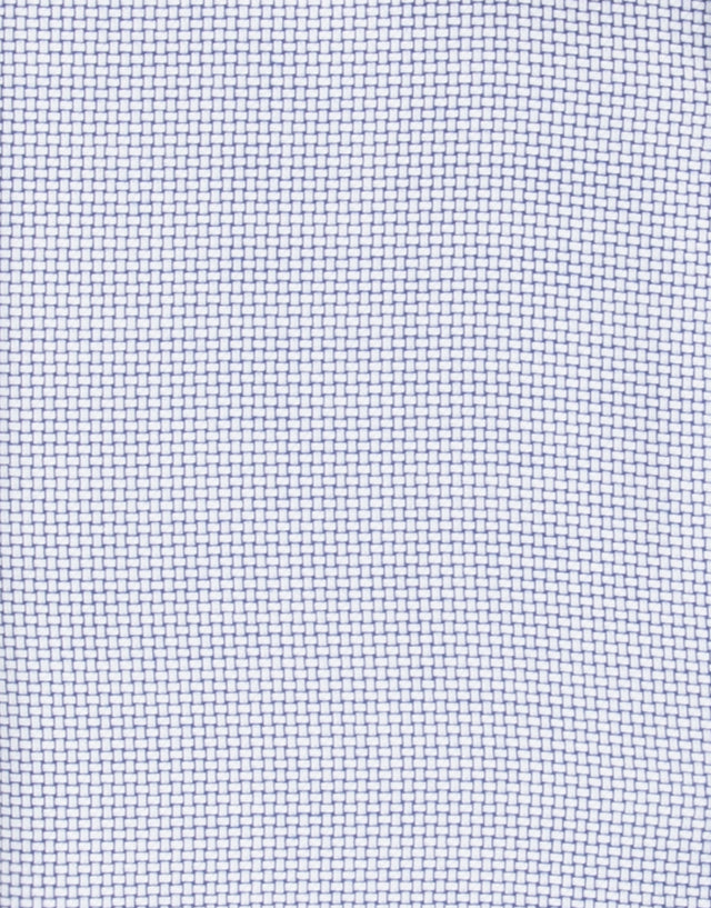 London Blue & White Textured Shirt