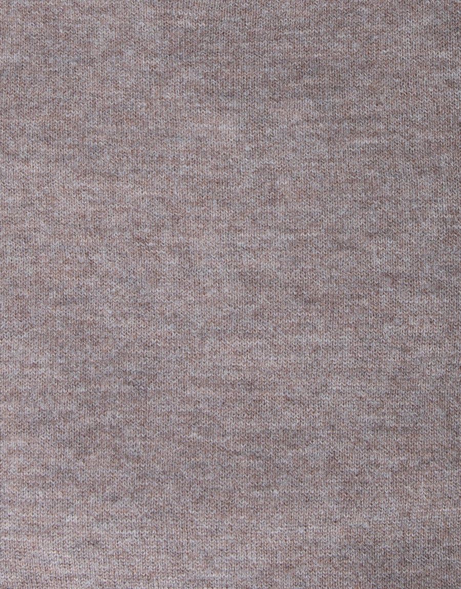 Naseby Brown Crew Neck Jersey