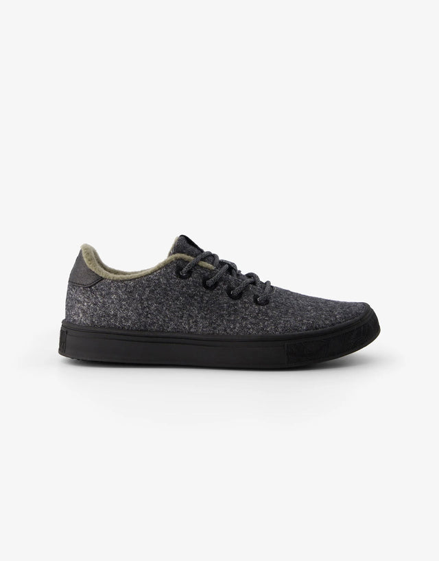 YY Nation Cirro Charcoal/Black Wool Sneaker
