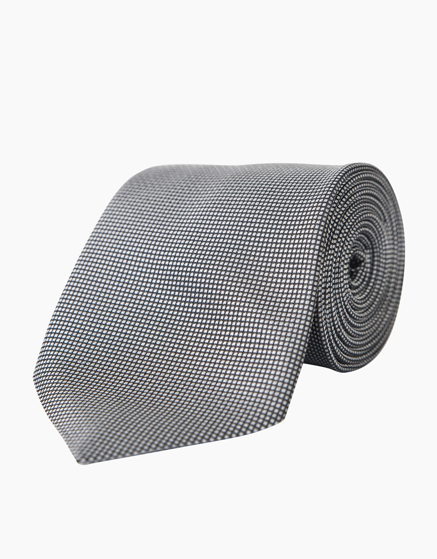Hire Grey Texture Tie