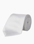Hire White Texture Tie