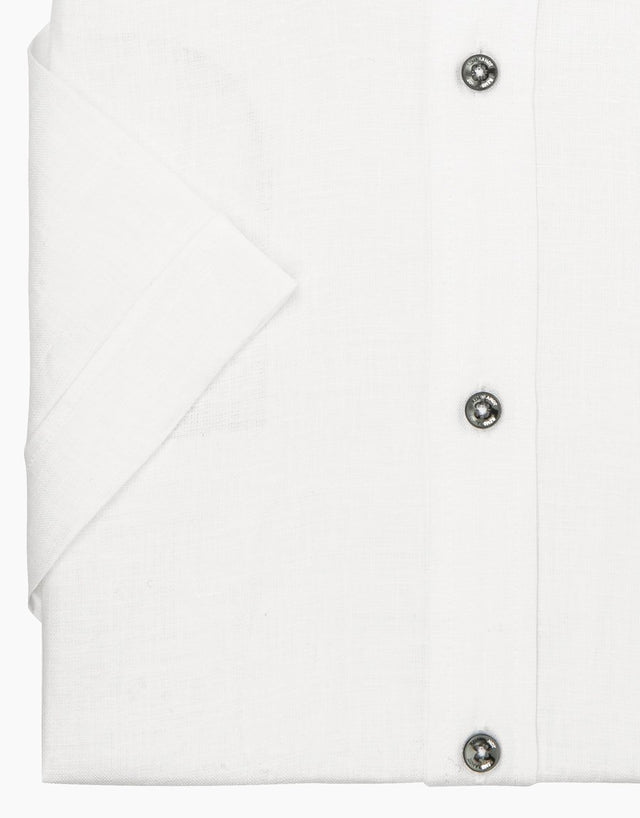 Raglan white short sleeve shirt