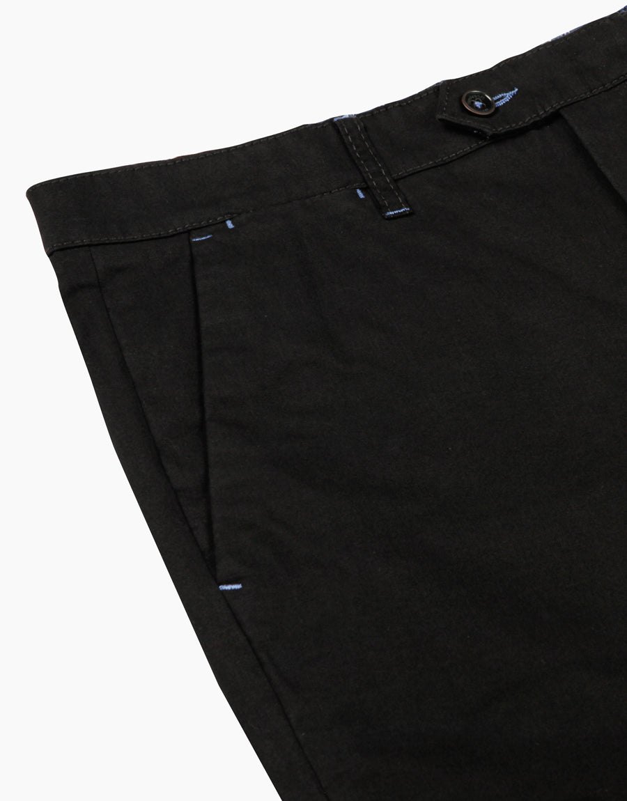 Soho Black Chinos