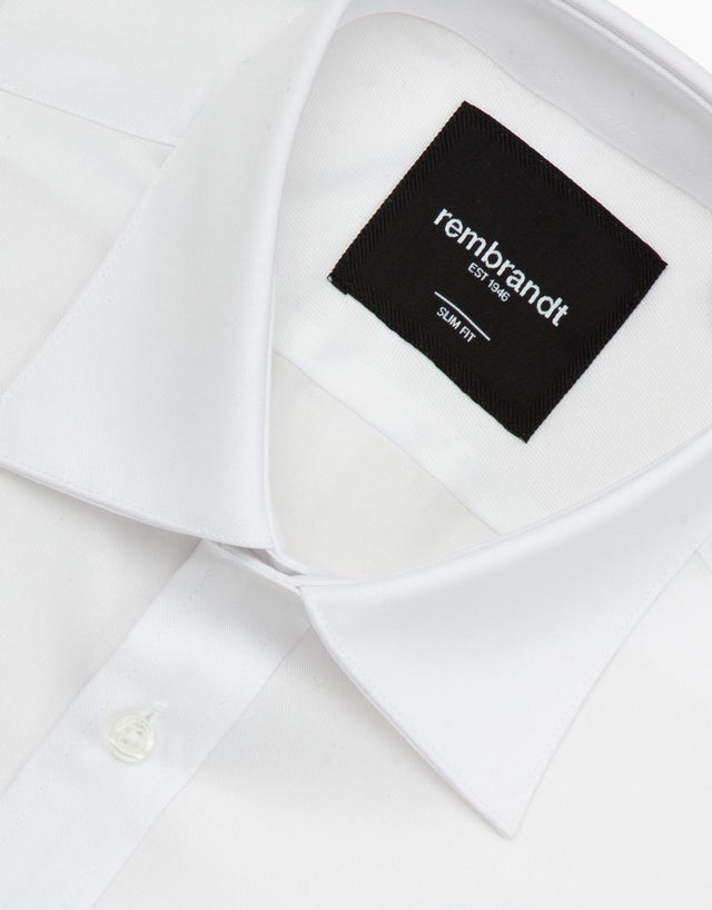 London White Twill Business Shirt