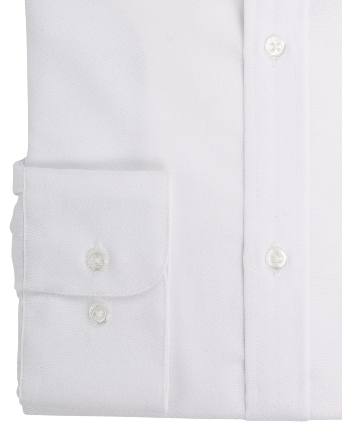 Sinatra White Twill Shirt
