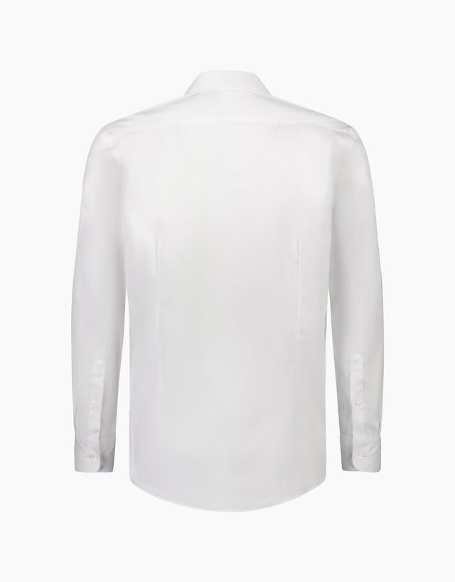 London white textured business shirt