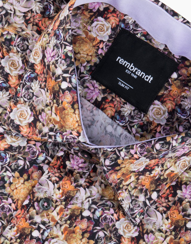 Barbican Brick Floral Print Shirt