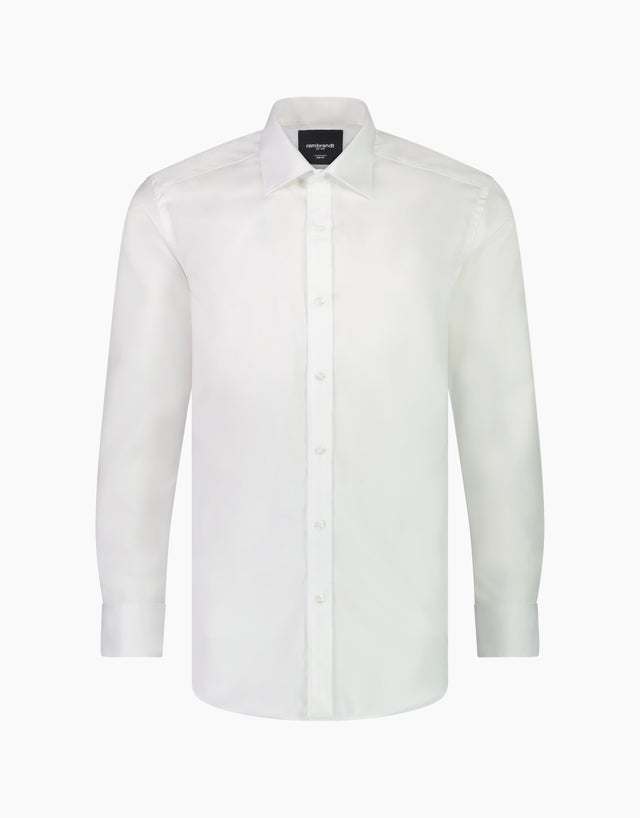 London White Twill Business Shirt